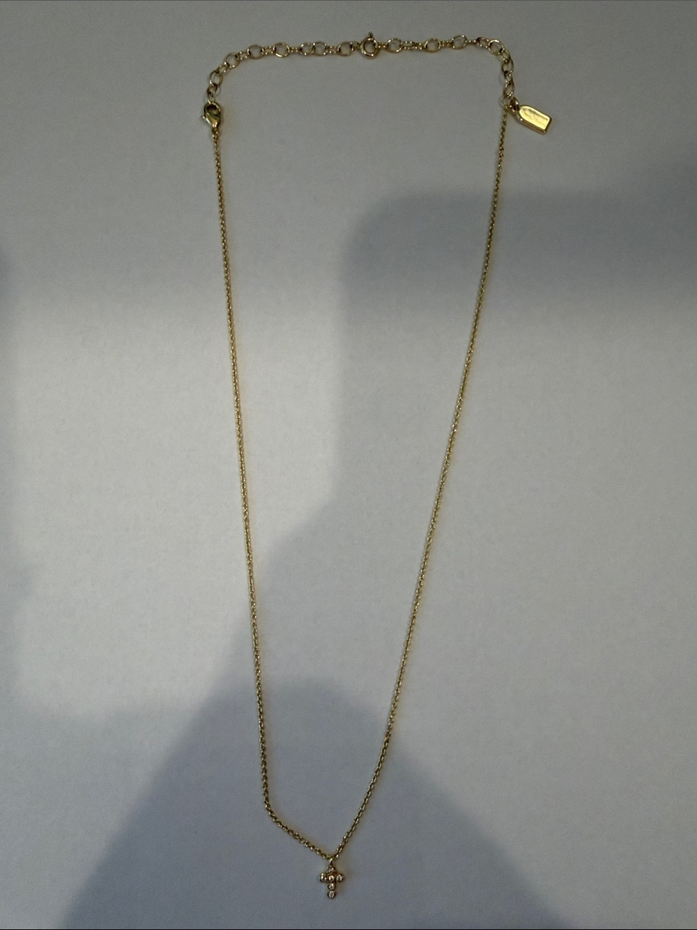 Electric Picks Like A Prayer Cross Necklace